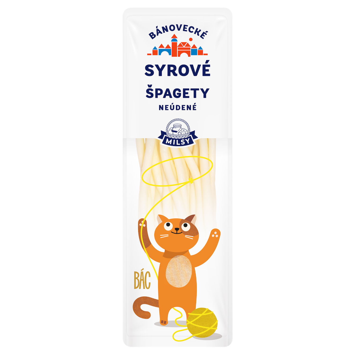 Banovecke syrove spagety neudene detske 1